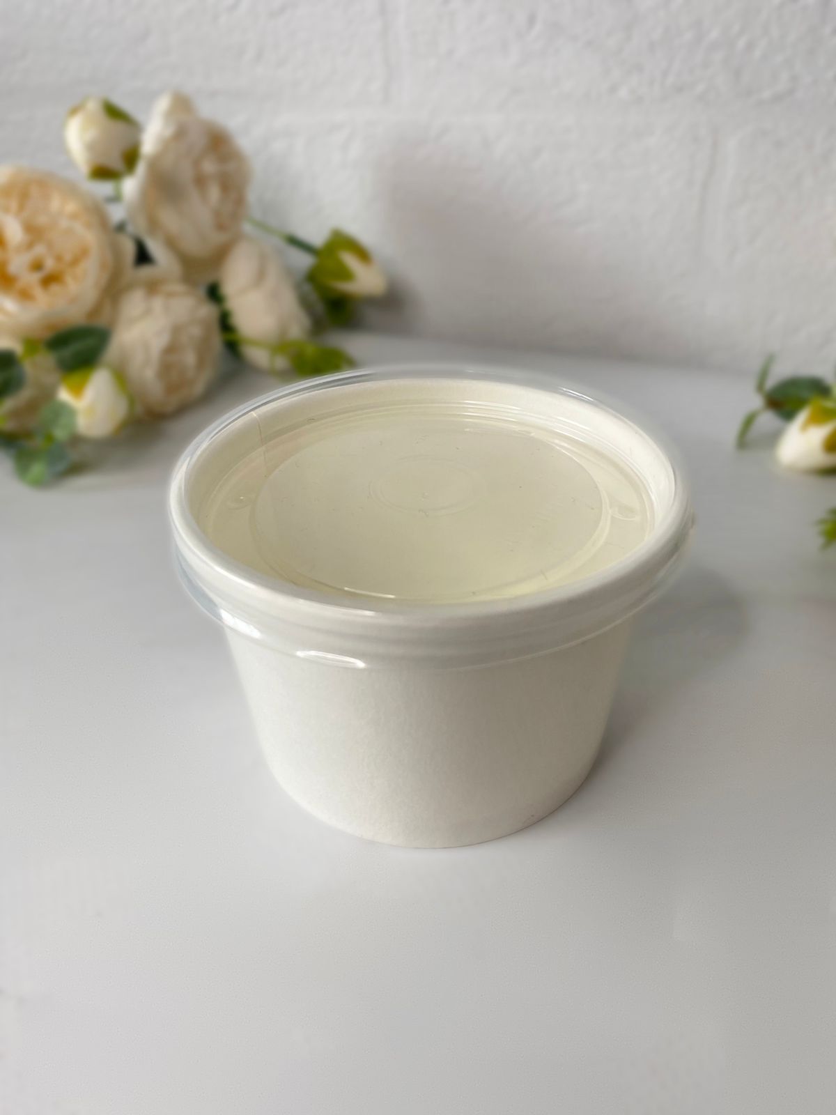 Контейнер под десерт/мороженое 240 мл, белый — изображение 2